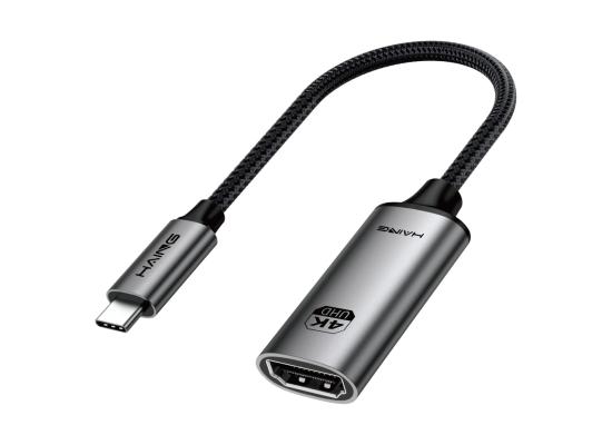 HI-2054-THC-1-550x400-1.jpg HAING HI-2054-THC Type-C To HDMI Female Adapter 4K
