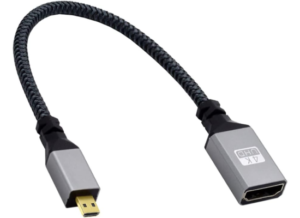 HAING HI-2068-MHFC Micro HDMI Male to HDMI Female Adapter 15cm
