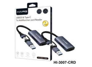 HI-3007-CRD-550x400-1.jpg HAING HI-3007-CRD USB 3.0 & Type-C To Multi-function Card Reader