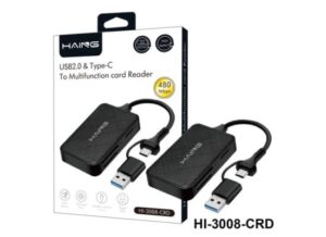 HI-3008-CRD-550x400-1.jpg HAING HI-3008-CRD USB2.0 & Type-C to Multi-function Card Reader