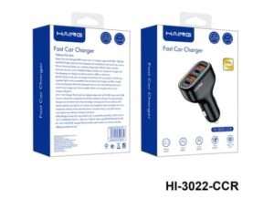 HAING HI-3022-CCR Fast Car Charger 4 Ports 78W