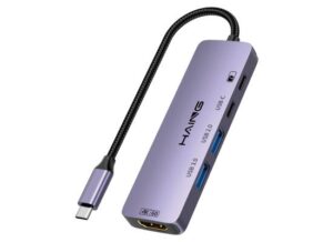 HAING HI-3031-THU 5 IN 1 Type-C To Multifunctional Adapter