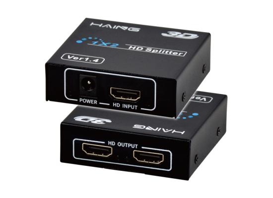 HI-HD102F-444-550x400-1.jpg HAING HI-HD102F HD Splitter Ver 1.4 1x2 Full 3D 4Kx2K UK Plug
