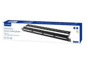 HAING HI-PTP02 CAT6 24 Port Loaded Punch Down Patch Panel
