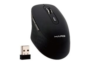 HAING HI-T18 Optical USB Computer 2.4G Wireless Mouse With Type-c Adapter