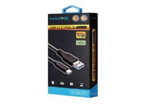 HAING HI-T303-TPC-M USB Male to Type C Male Cable 1M