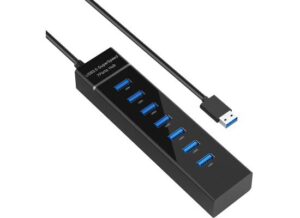 HAING HI-U701 USB 3.0 7 Port Hub 5Gbps