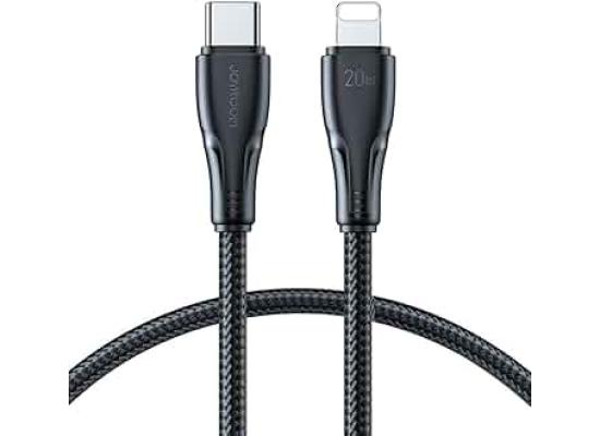HKCCL941513-550x400-1.jpg Huntkey HKCCL941513 MFi USB-C to Lightning Cable 1.5M -Black