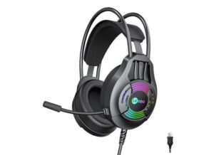 Lecoo HT406 Wired Gaming Headset USB -Black
