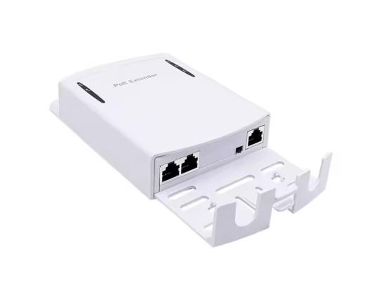HX-FSPOE102-4-550x400-1.jpg Outdoor Waterproof HX-FSPOE102/G 2 Port Gigabit POE Extender 30W