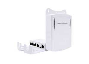 Outdoor Waterproof HX-FSPOE104/G 4 Port Gigabit POE Extender 30W