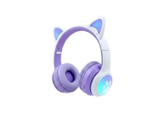 HZ-BT618-1-550x400-1.jpg BT618 Cat Ears Kids Wireless RGB Headset