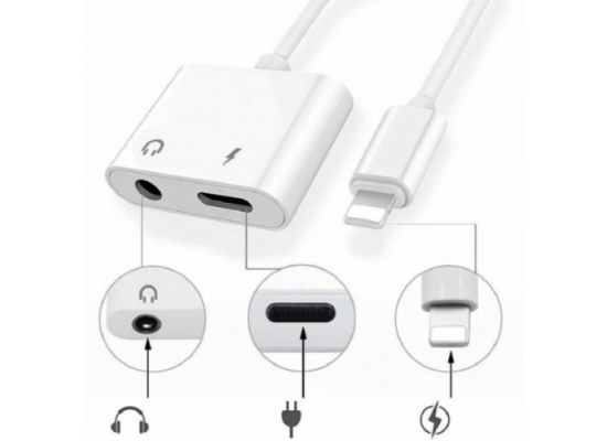 IPHONE-AUX123-550x400-1.png Aux123 Lightning to 3.5mm Audio & Connector & Charge Adapter Cable
