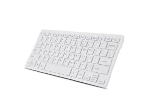 K-1000-WIRELESS-1-550x400-1.jpg K-1000 Mini Thin Chocolate Wireless Keyboard -White