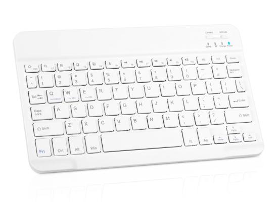 KB-10S-550x400-1.jpg Rechargeable Bluetooth Slim Keyboard -White