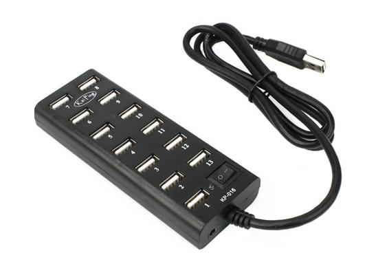 Kai-Ping-KP-016-USB-2.0-1-550x400-1.jpg Kai Ping KP-016 USB 2.0 13 Port Hub with Power Adapter