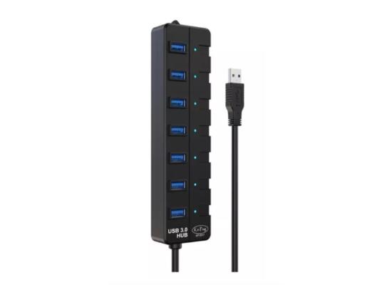 Kai-Ping-KP-3017-USB-3.0-3-550x400-1.jpg Kai Ping KP-3017 USB 3.0 7 Port Hub with Power Adapter