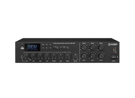 AISP MA-120F WiFi 6 Zones Amplifier with USB/FM/AUX/Phantom Power 120W