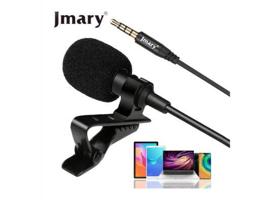 MC-R1-5-550x400-1.png Jmary MC-R1 3.5mm Lavalier Microphone 2M