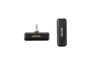 BOYA BY-WM3T2 2.4GHz AUX 3.5mm Wireless Microphone System (One Mic)