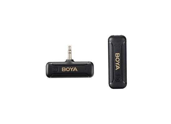 MIC-BY-WM3T2-M1-550x400-1.jpg BOYA BY-WM3T2 2.4GHz AUX 3.5mm Wireless Microphone System (One Mic)