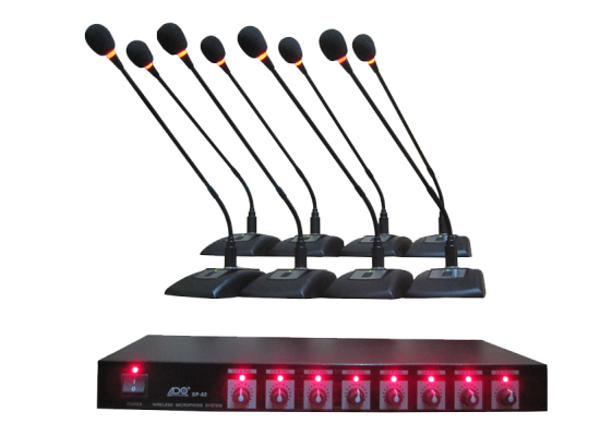 MIC-SP-82-550x400-1.png Professional Wireless Conference Microphone SP-82 /8 MICS