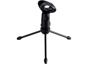Wired Mic Mini Tripod Desktop Stand