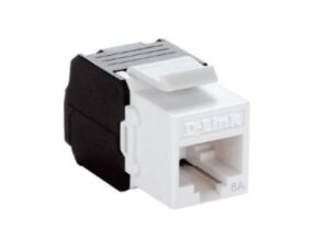 D-Link NKJ-6AWHI1B21 CAT6A 10G Keystone Jack -White