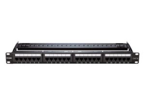 D-Link NPP-C61BLK241 24 port Cat6 UTP Loaded Patch Panel