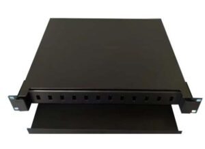 Unloaded 12 Port Fiber Optic Patch Panel Simplex