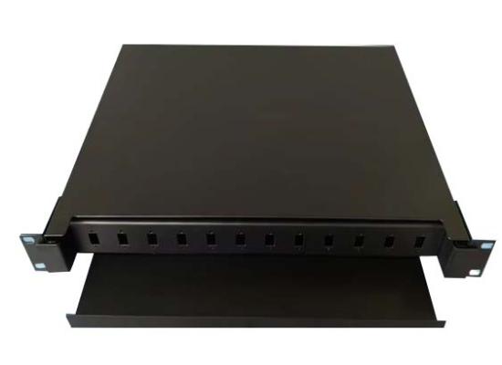 PATCH-FIBER-12P-7-550x400-1.jpg Unloaded 12 Port Fiber Optic Patch Panel Simplex