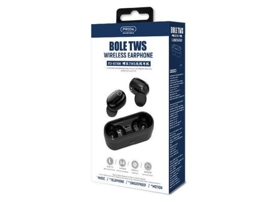 PD-BT500-550x400-1.jpg PRODA PD-BT500 In-Ear Wireless 5.0 TWS Earphone- Black