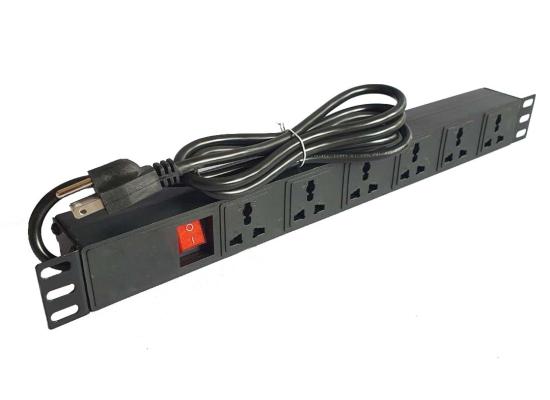 PDUPDU-6P-550x400-1.jpg Universal 6-Port PDU Power Distribution Unit For Cabinets