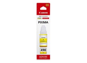 PG-490Y-550x400-1.jpg Canon PG-490Y Yellow Inkjet Cartridge Compatible with G-1400 ,G-3400
