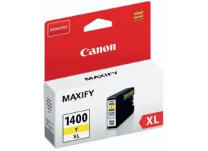 Canon PGI-1400XLY Yellow Inkjet Cartridge Compatible with MAXIFY MB2040/MB2340