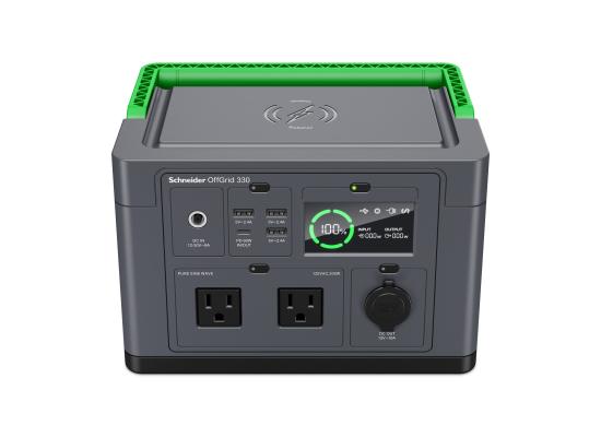 PPS330-UK-550x400-1.jpg Schneider OffGrid Portable Power Station 330 120V 332Wh Lithium-ion