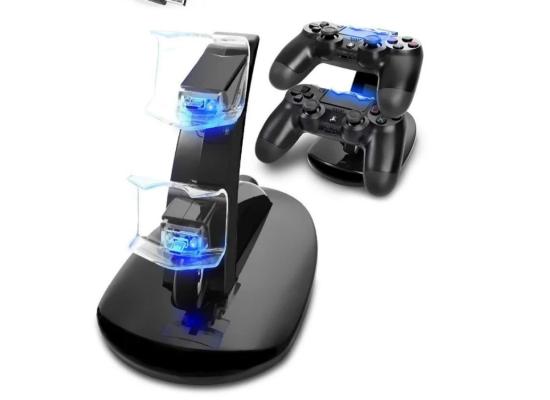 PS4-CHARGER-3-550x400-1.jpg Dual USB Charging Stand Dock for PS4 Controllers Gamepad Slim & Pro