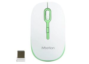 MeeTion MT-R547 2.4G USB Wireless Optical Mouse -Green