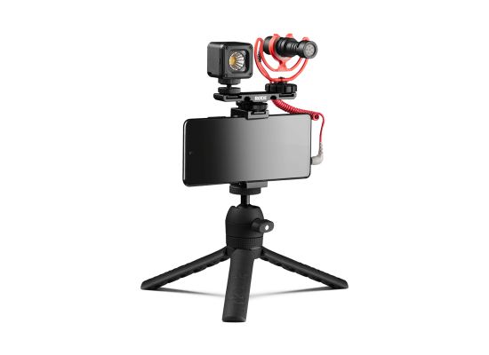 RODE Vlogger Kit Universal Filmmaking Kit for Smartphones with 3.5mm Ports