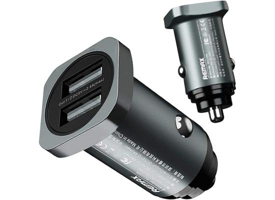 Remax RCC226 Car Charger with 2 Charging Ports - Black