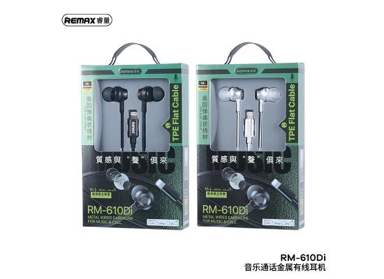 RM-610Di-550x400-1.jpg Remax RM-610Di Metal Wired Earphone For Music & Call