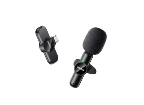 RM-K09-TP-550x400-1.png Remax K09 Ryusic Series One-to-One Live Stream Wireless Microphone -Type-C