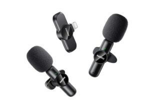 RM-K10-IPH-550x400-1.jpeg Remax K10 Ryusic Series One-to-Two Live Stream Wireless Microphone -Iphone