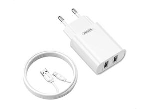 RM-RP-U35-1-09-550x400-1.jpg Remax RP-U35 EU Wall Charger with 2 Charging Ports for Lightning Port -Iphone