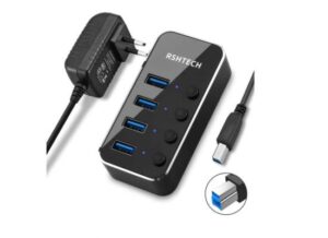 RSH-516-550x400-1.jpg RSHTECH RSH-516 4 Port USB 3.0 Hub 5Gbps