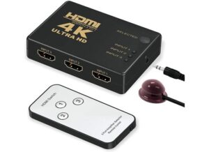 SLEC-HD-3P-4K-550x400-1.jpg 4K HDMI Switcher with IR Remote Control-3 Port