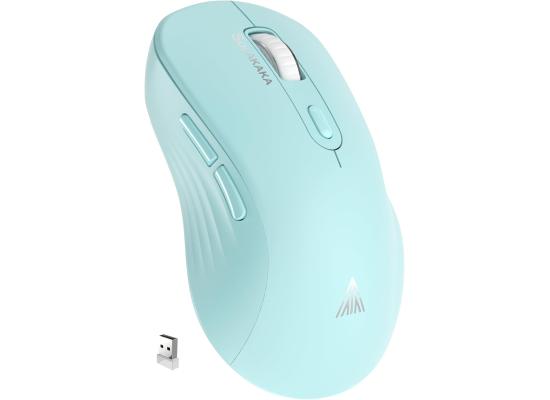 SM66-Green-550x400-1.jpg SOLAKAKA SM66 Dual Mode Wireless Gaming Mouse -Green