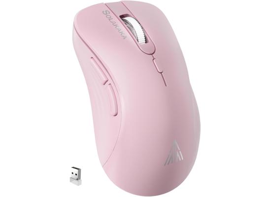 SM66-Pink-550x400-1.jpg SOLAKAKA SM66 Dual Mode Wireless Gaming Mouse -Pink