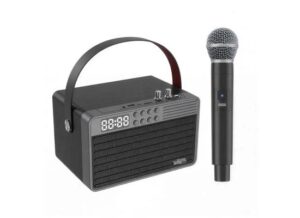 Leerfei SPK-E-4113 FM TF Card/U disk/AUX Bluetooth Speaker with Mic