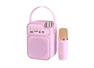 SPK-M-4050-550x400-1.jpg M-4050 Portable Small Mini USB/TF/Audio Karaoke Singing Bluetooth Speaker with Mic for Kids